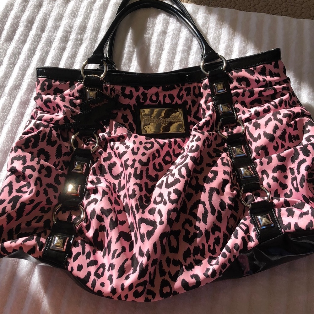 Betsey johnson purse, Med sweater & jersey!